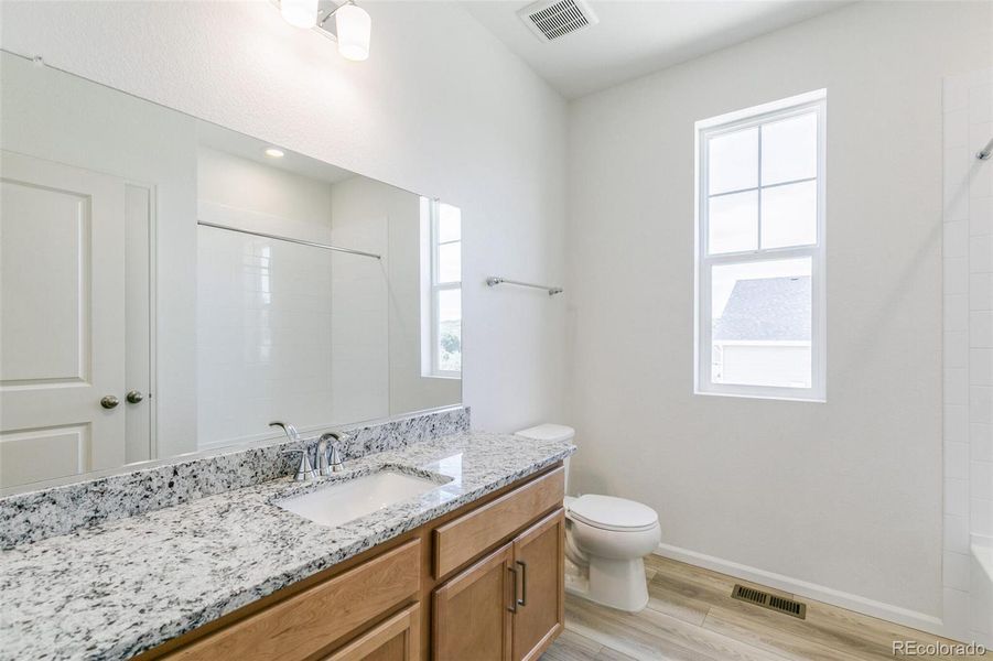 Furnished interior view inside a new home in Terrain Oak Valley, Castle Rock (Image 10).