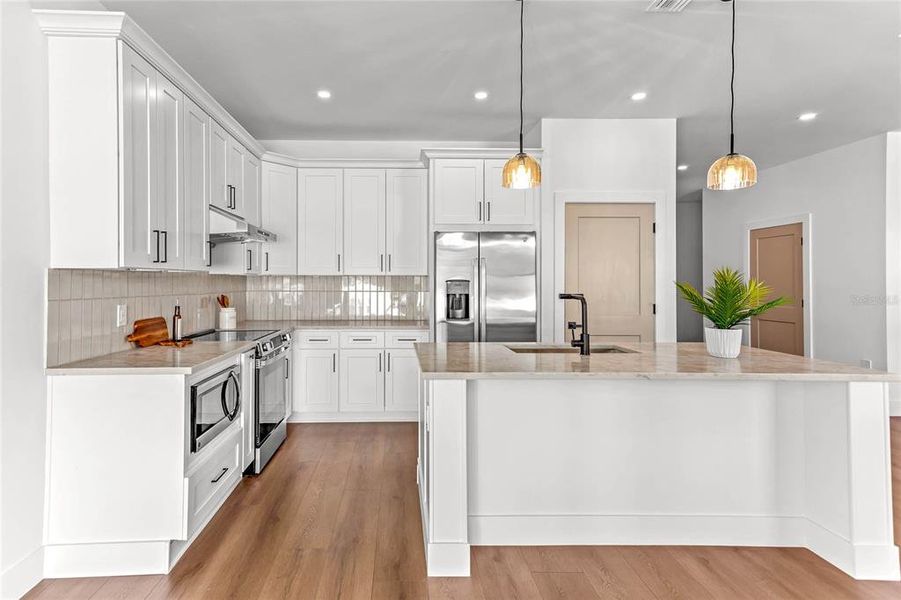 Furnished interior view inside a new home in , Tampa (Image 8).