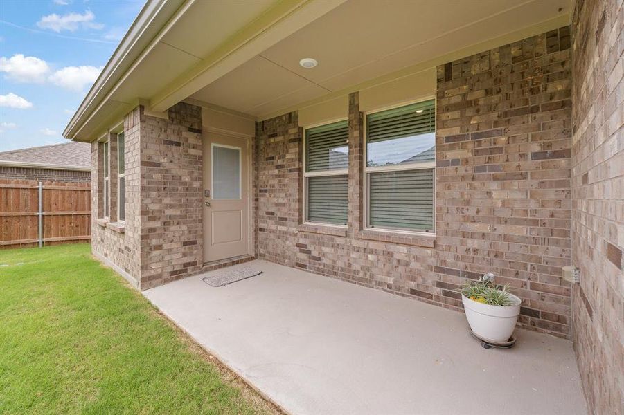 Exterior details and patio area of a home in , Cleburne (Image 2). Exterior details and patio area of a home in , Cleburne (Image 2).