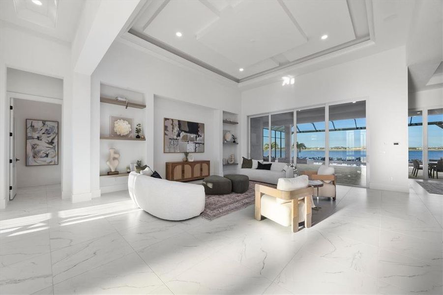 Furnished interior view inside a new home in , Sarasota (Image 12). Furnished interior view inside a new home in , Sarasota (Image 12).