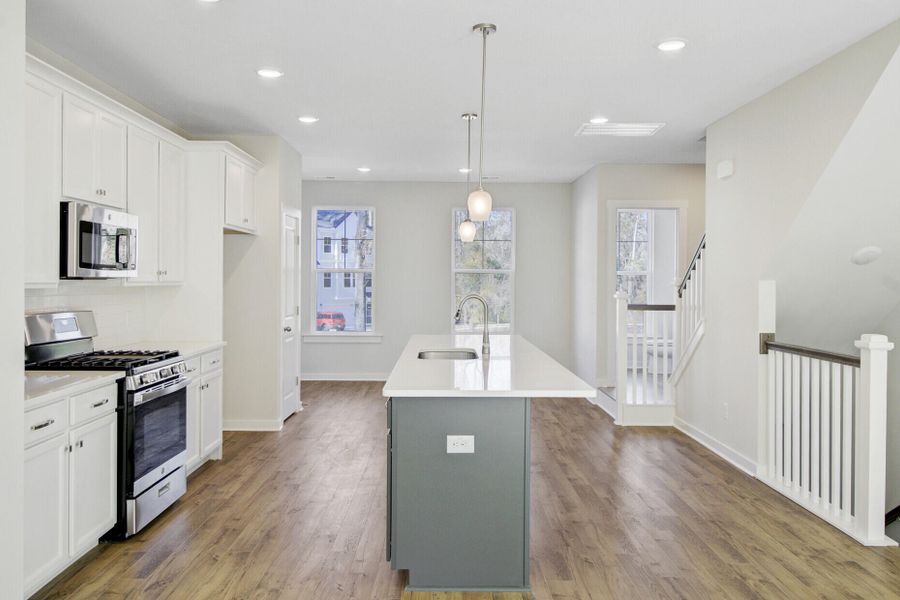 Furnished interior view inside a new home in , Johns Island (Image 10). Furnished interior view inside a new home in , Johns Island (Image 10).