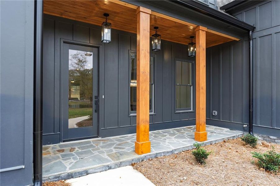 Exterior details and patio area of a home in , Canton (Image 32). Exterior details and patio area of a home in , Canton (Image 32).