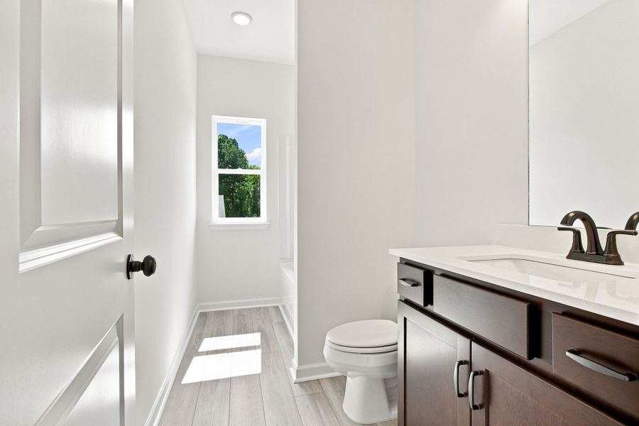 Furnished interior view inside a new home in Hampshire Hills, Columbia (Image 15). Furnished interior view inside a new home in Hampshire Hills, Columbia (Image 15).