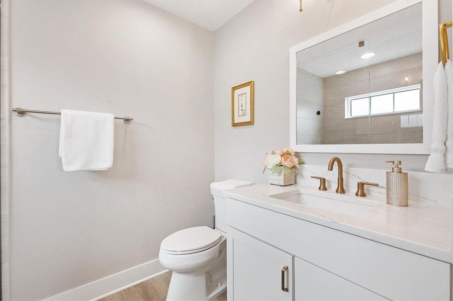 Furnished interior view inside a new home in , The Villages (Image 9).