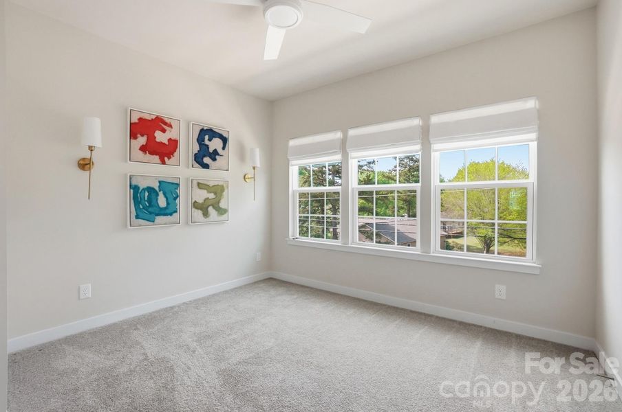 Spacious, unfurnished interior of a new home in Bailey Mills, Matthews (Image 23).