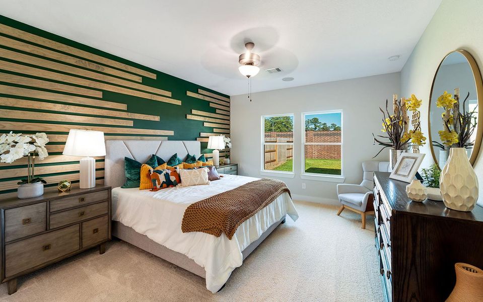Furnished interior view inside a new home in Grande Estates, Bertram (Image 17).