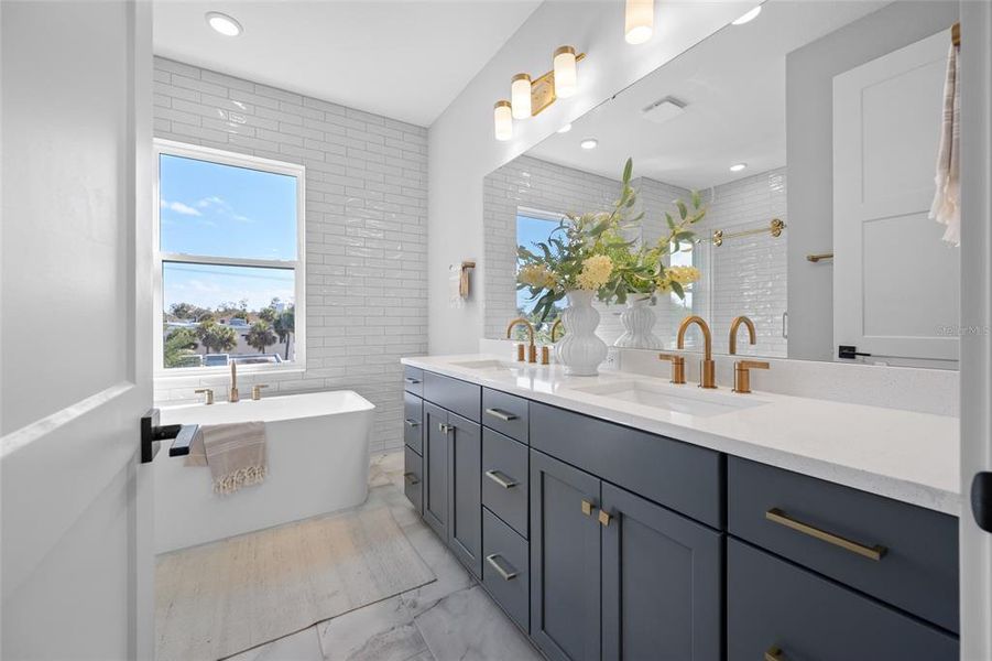 Furnished interior view inside a new home in Blanc, St. Petersburg (Image 13).