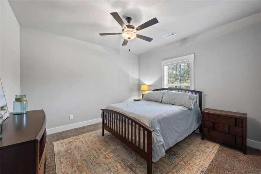 Furnished interior view inside a new home in , Monroe (Image 11).