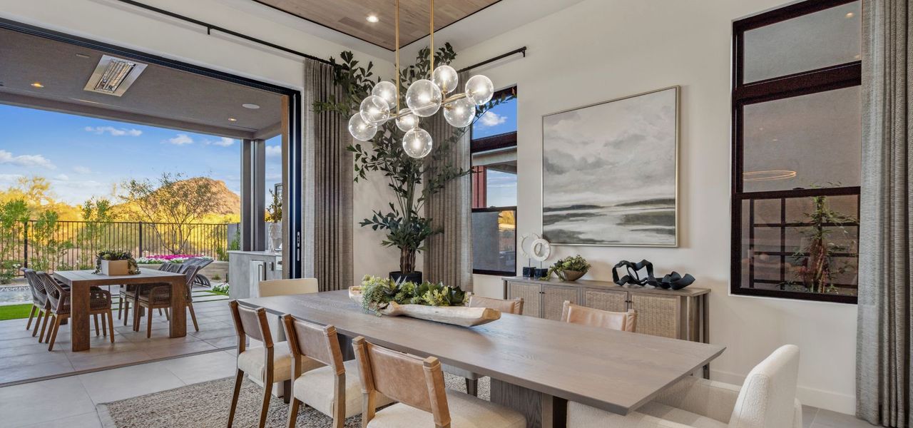 Furnished interior view inside a new home in Aura, Scottsdale (Image 5).