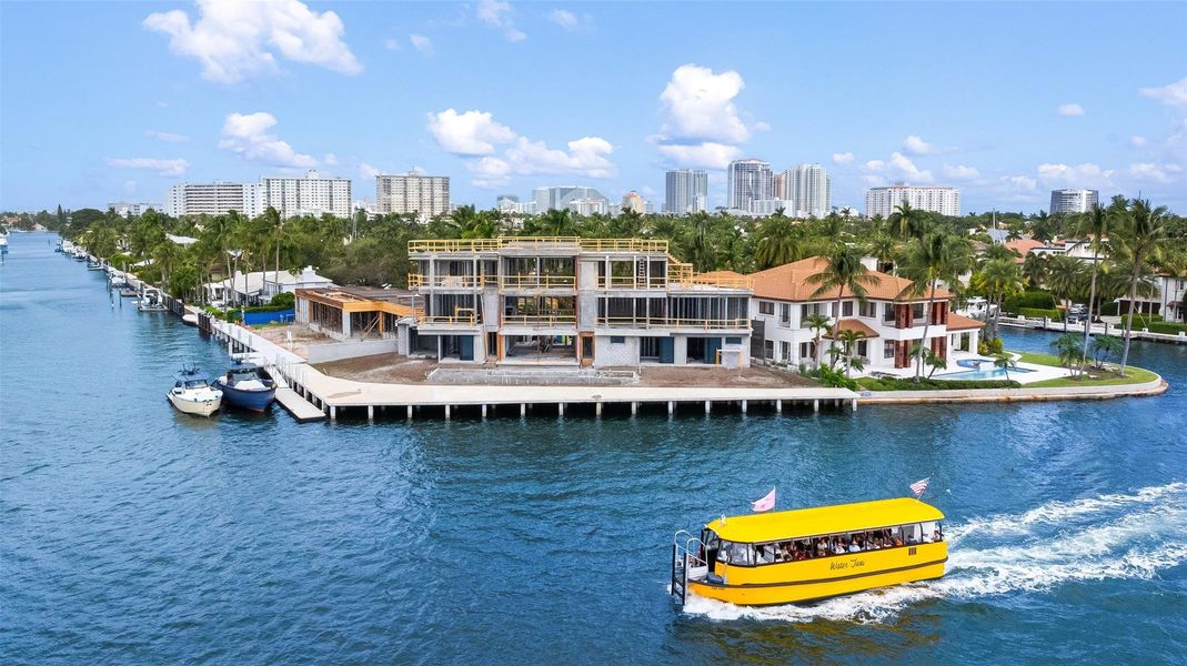 In-progress construction of a new home in , Fort Lauderdale, FL (Image 22).