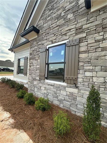 Exterior details and patio area of a home in , Covington (Image 3).