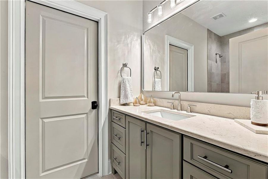 Furnished interior view inside a new home in , Newnan (Image 47).