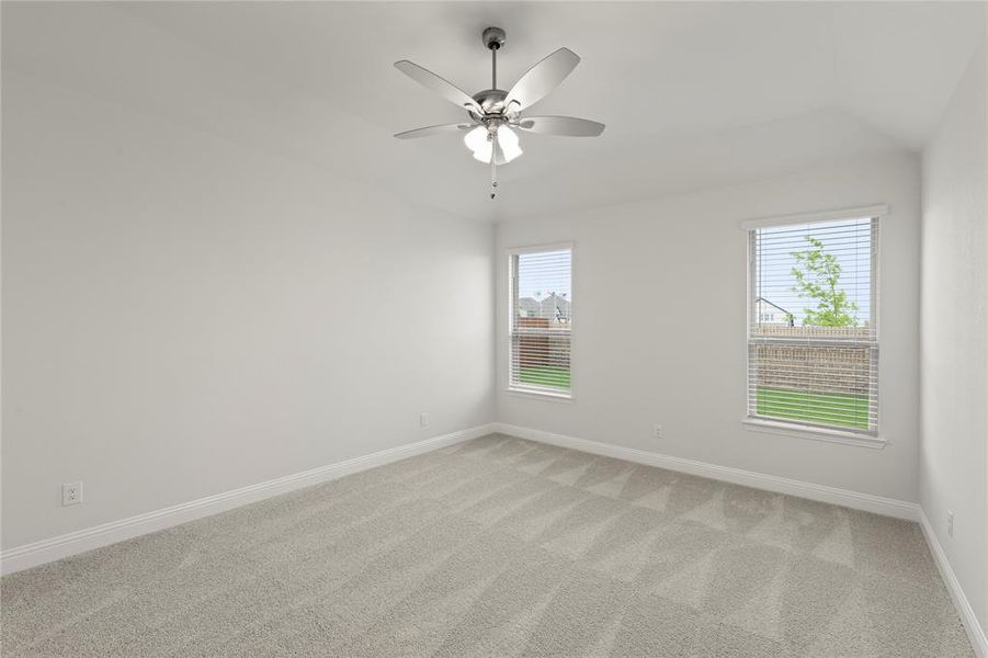Spacious, unfurnished interior of a new home in Mercer Meadows, Royse City (Image 26). Spacious, unfurnished interior of a new home in Mercer Meadows, Royse City (Image 26).