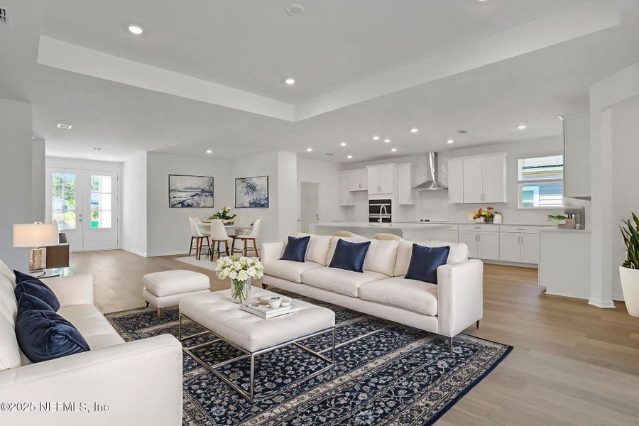 Furnished interior view inside a new home in Hyland Trail, Green Cove Springs (Image 14).