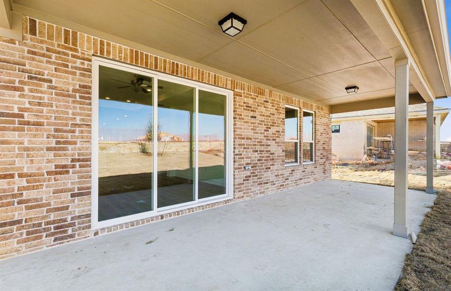 Oversized covered patio Oversized covered patio