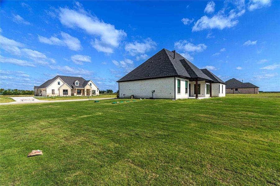 Exterior details and patio area of a home in , Caddo Mills (Image 26).