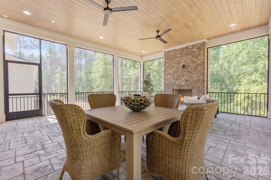 Screen in Back Porch