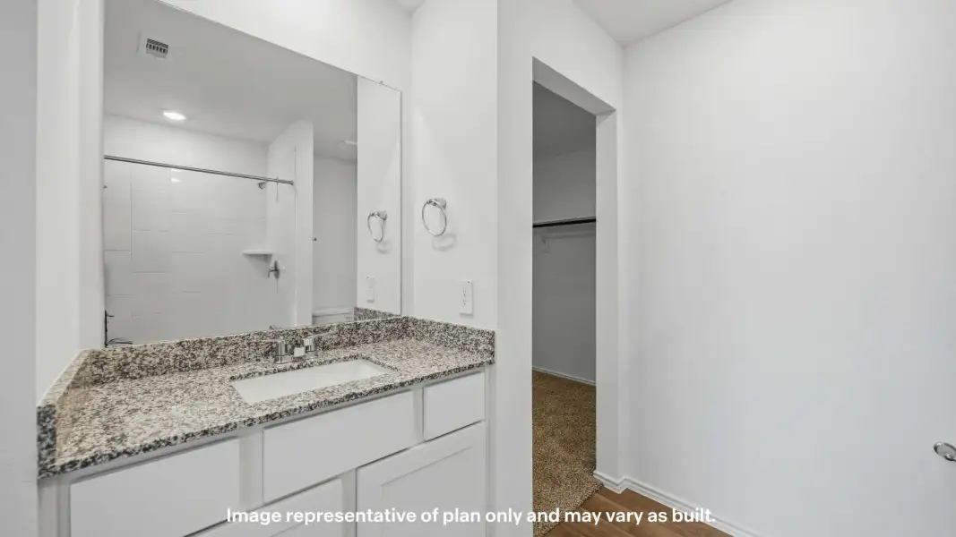 Representative furnished interior of a home built from the The Dama by D.R. Horton in Pari Estates, Lubbock (Image 10). Representative furnished interior of a home built from the The Dama by D.R. Horton in Pari Estates, Lubbock (Image 10).