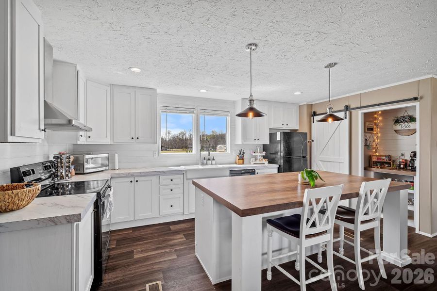 Furnished interior view inside a new home in , Hendersonville (Image 10).