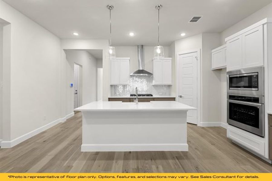 Representative furnished interior of a home built from the The Catalina by Stonefield Homes in The Highlands, Rockwall (Image 20).