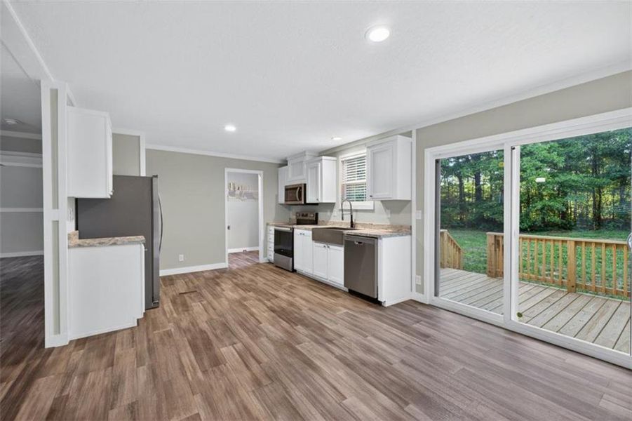 Furnished interior view inside a new home in , Loganville (Image 13).