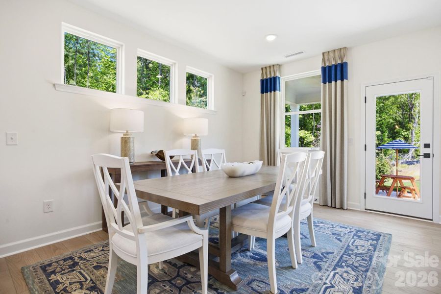 Furnished interior view inside a new home in Windgate, Mooresville (Image 14).