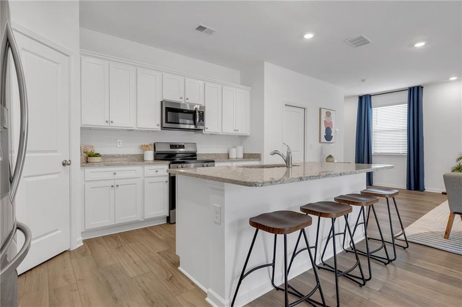 Furnished interior view inside a new home in , Adairsville (Image 18). Furnished interior view inside a new home in , Adairsville (Image 18).