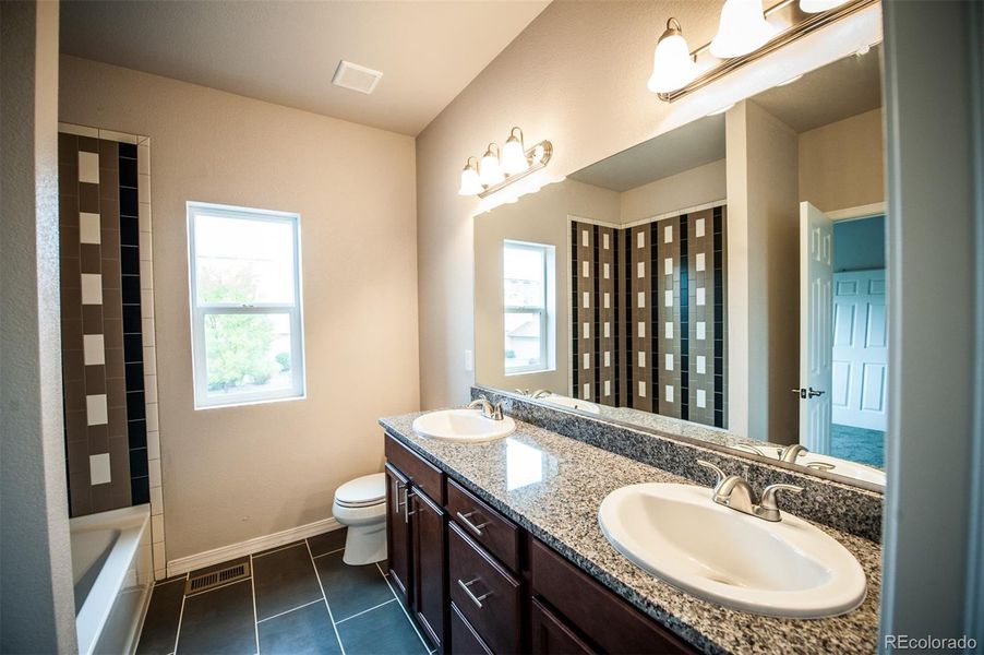 Furnished interior view inside a new home in , Colorado Springs (Image 7).
