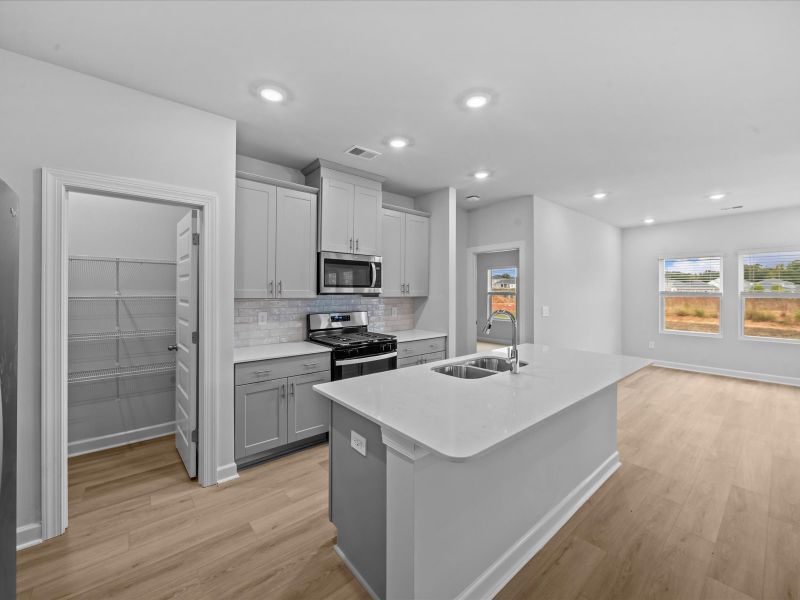 Furnished interior view inside a new home in Vickery Station, Woodruff (Image 3).