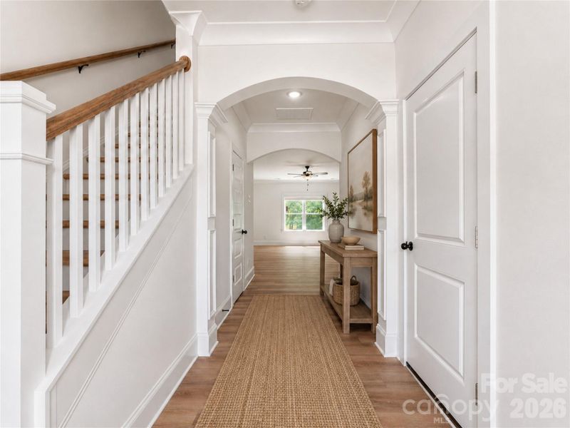 Furnished interior view inside a new home in , Charlotte (Image 19).