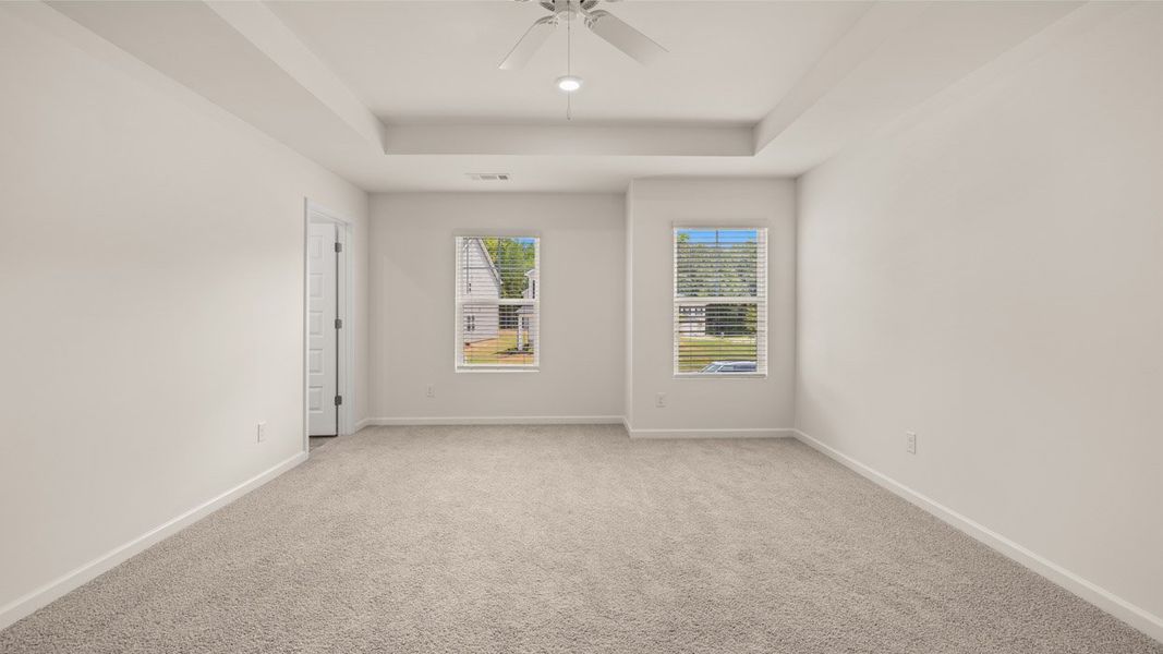 Spacious, unfurnished interior of a new home in Oakchase at Hampton, Hampton (Image 20). Spacious, unfurnished interior of a new home in Oakchase at Hampton, Hampton (Image 20).