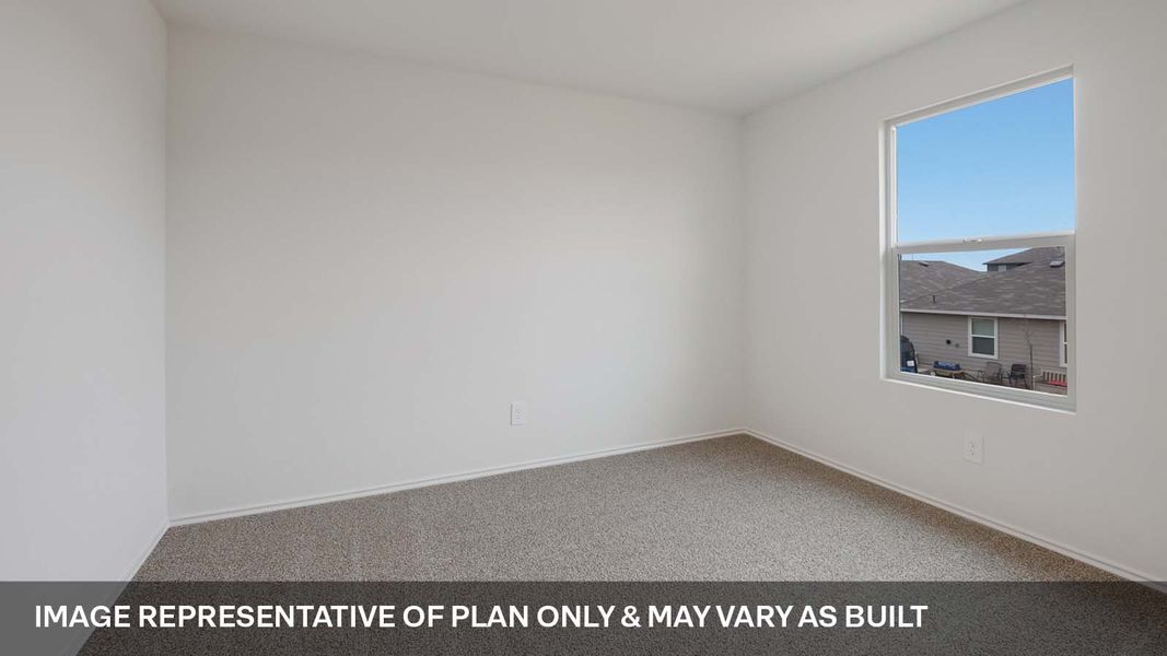 Spacious, unfurnished interior of a new home in Wayside, Uhland (Image 17).