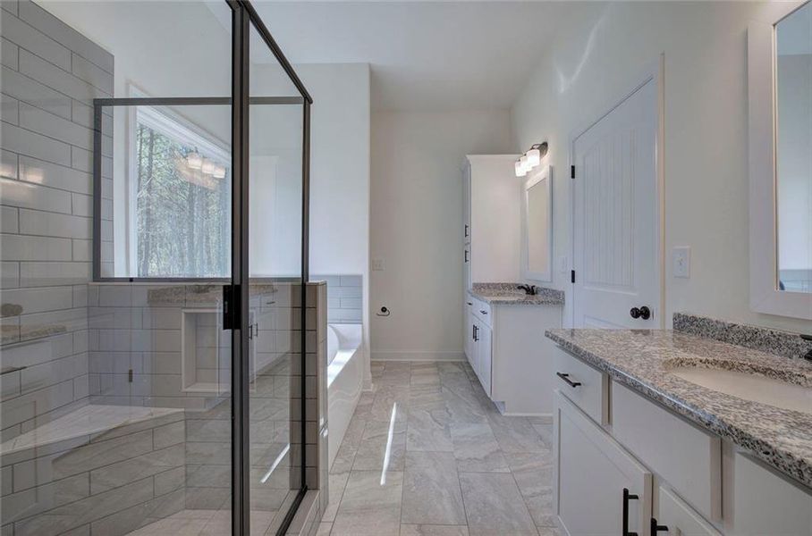 Furnished interior view inside a new home in , Dallas (Image 8).