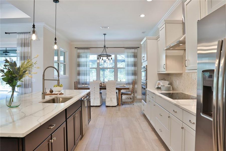Furnished interior view inside a new home in , Sarasota (Image 3).