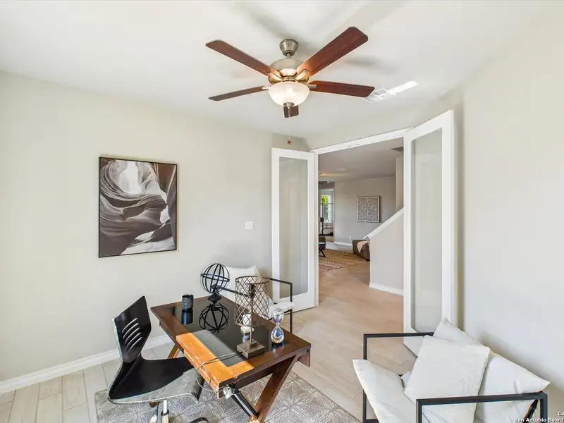 Furnished interior view inside a new home in Ladera, San Antonio (Image 8).