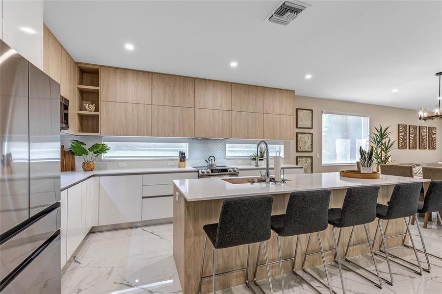 Furnished interior view inside a new home in , Fort Lauderdale (Image 14).
