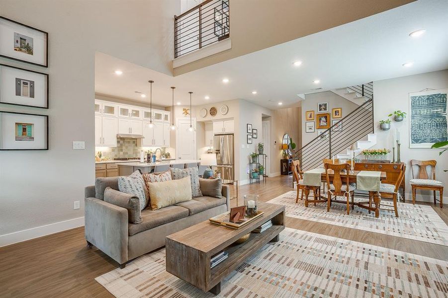 Furnished interior view inside a new home in , Fort Worth (Image 21).