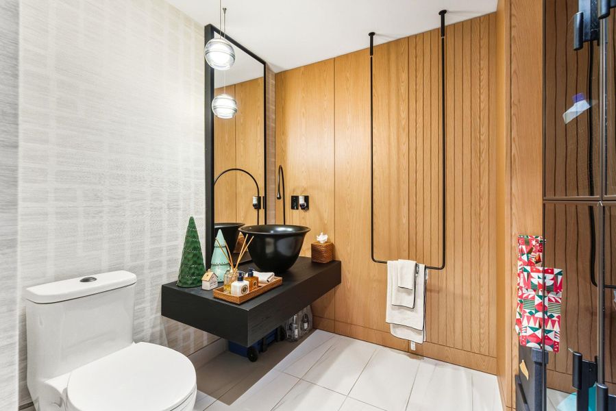 Furnished interior view inside a new home in , Pompano Beach (Image 16). Furnished interior view inside a new home in , Pompano Beach (Image 16).