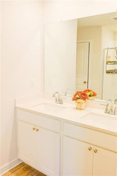 Furnished interior view inside a new home in , Flowery Branch (Image 8).