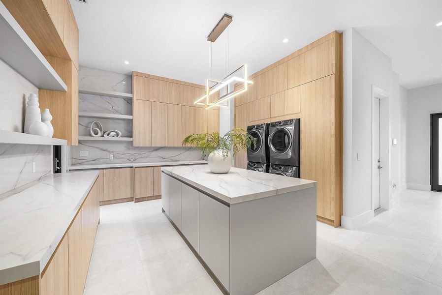 Furnished interior view inside a new home in , Delray Beach (Image 17).