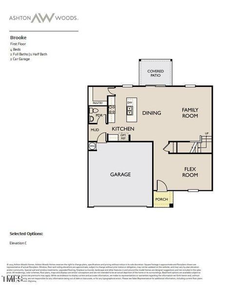 Brooke Floor Plan - 115