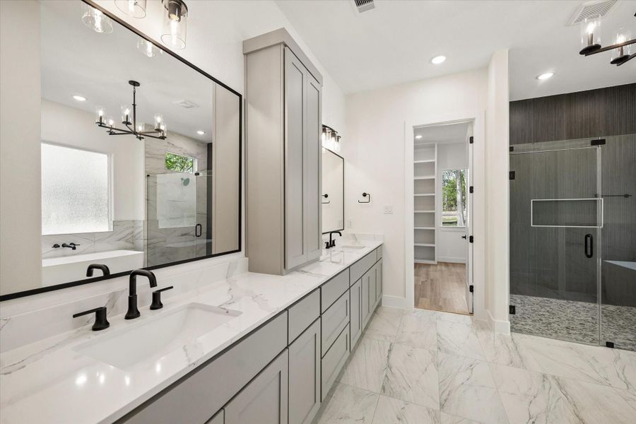 Furnished interior view inside a new home in , Plantersville (Image 8).