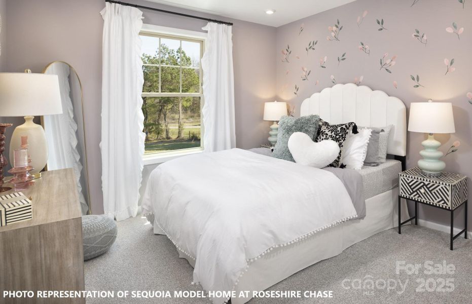 Photo representation of the Sequoia Model Home at Roseshire Chase - colors, finishes and options will vary