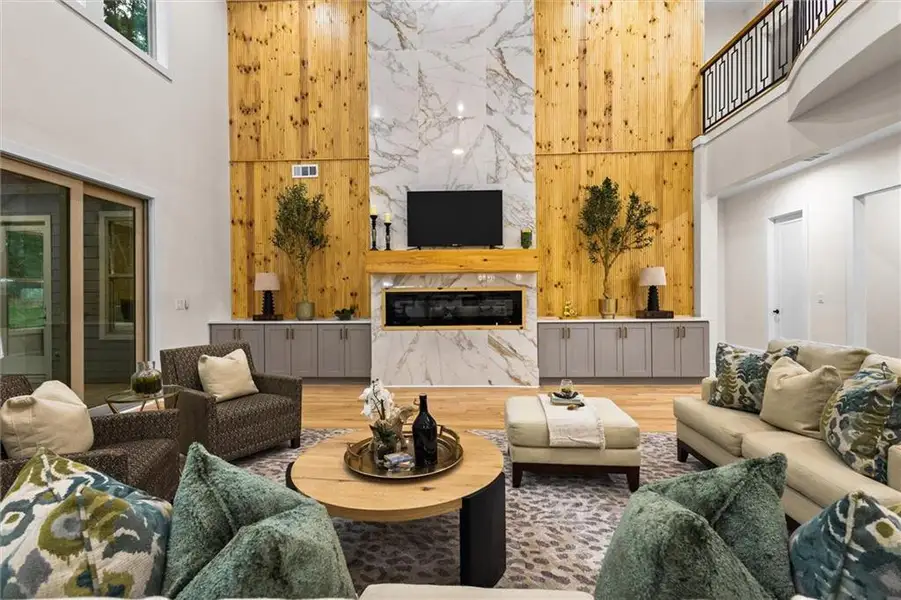 Furnished interior view inside a new home in , Gainesville (Image 6).