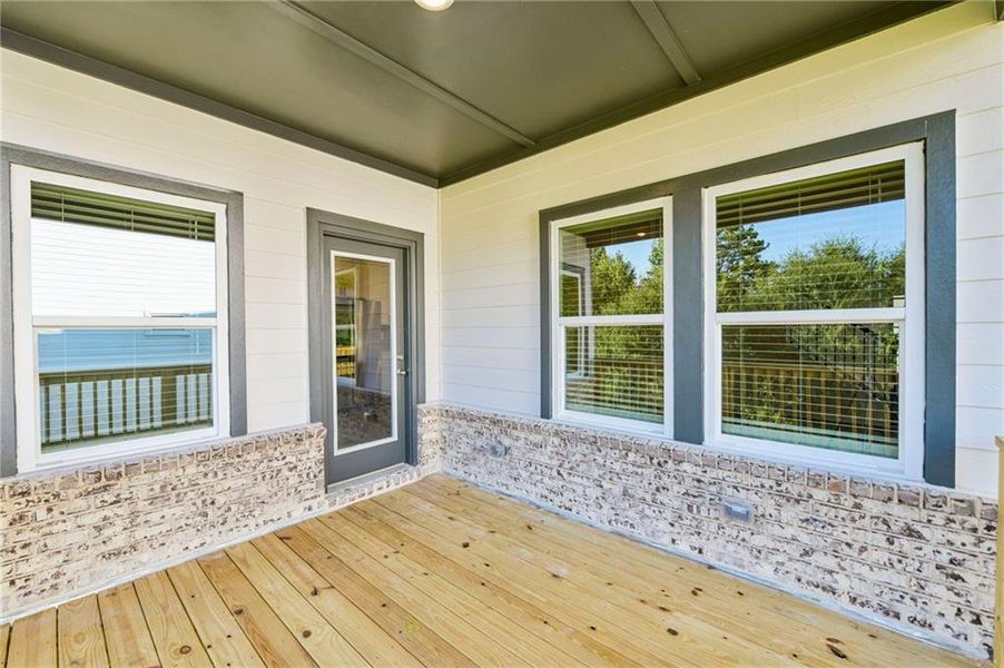 Exterior details and patio area of a home in Hemingway - Reserve Series, Cumming (Image 29). Exterior details and patio area of a home in Hemingway - Reserve Series, Cumming (Image 29).