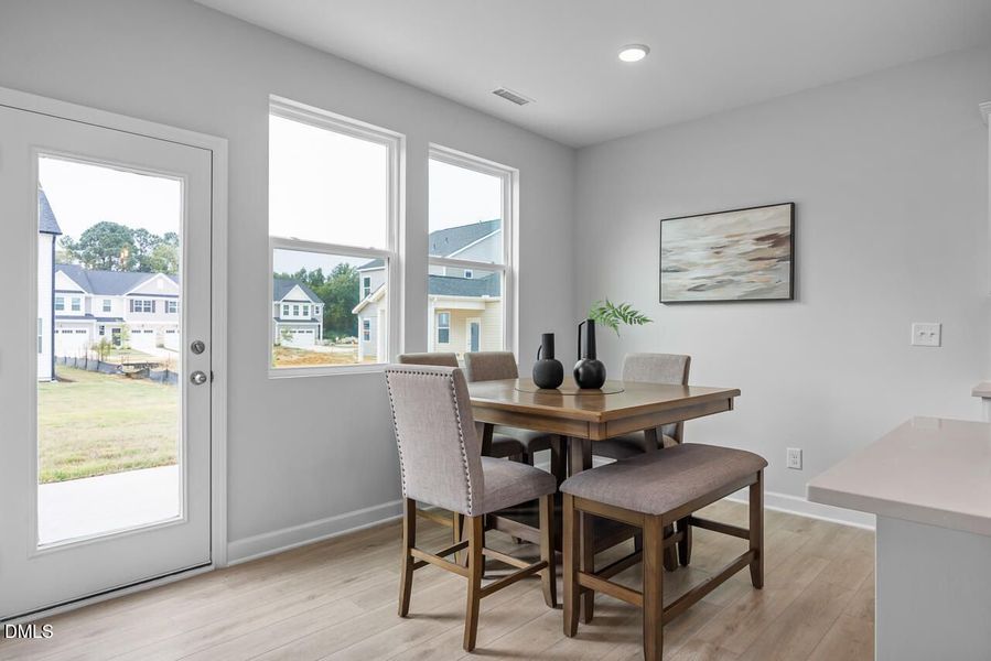 Furnished interior view inside a new home in Gregory Village, Lillington (Image 11).