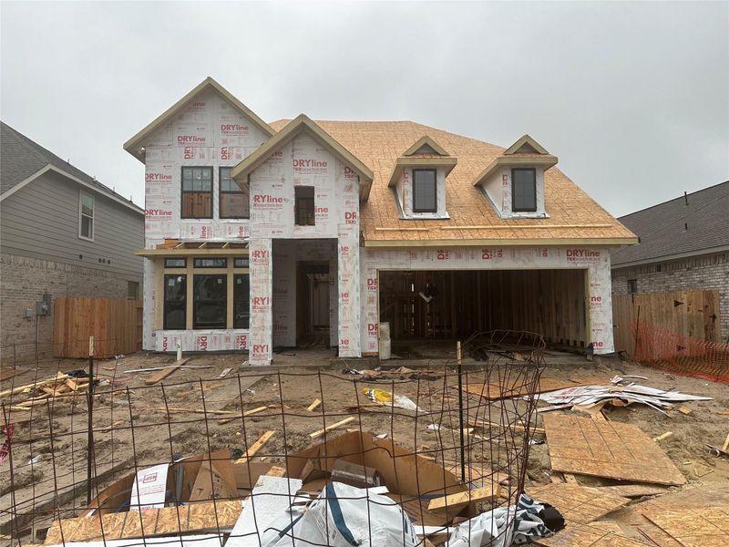 Actual progress of your home