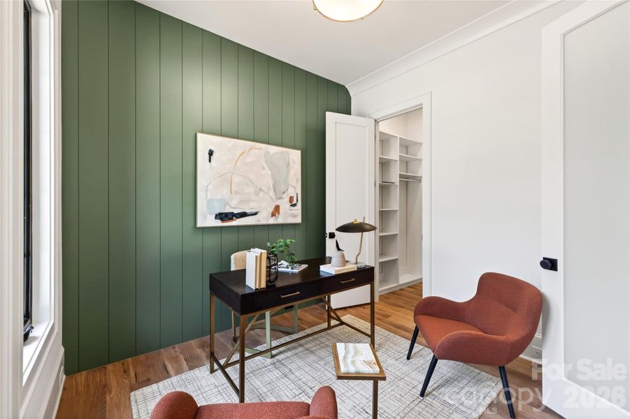 Furnished interior view inside a new home in , Charlotte (Image 29).