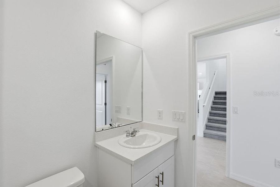 Furnished interior view inside a new home in Waterstone, Groveland (Image 4).