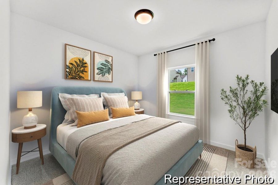 Furnished interior view inside a new home in Mooreland Oaks, Mount Holly (Image 7).